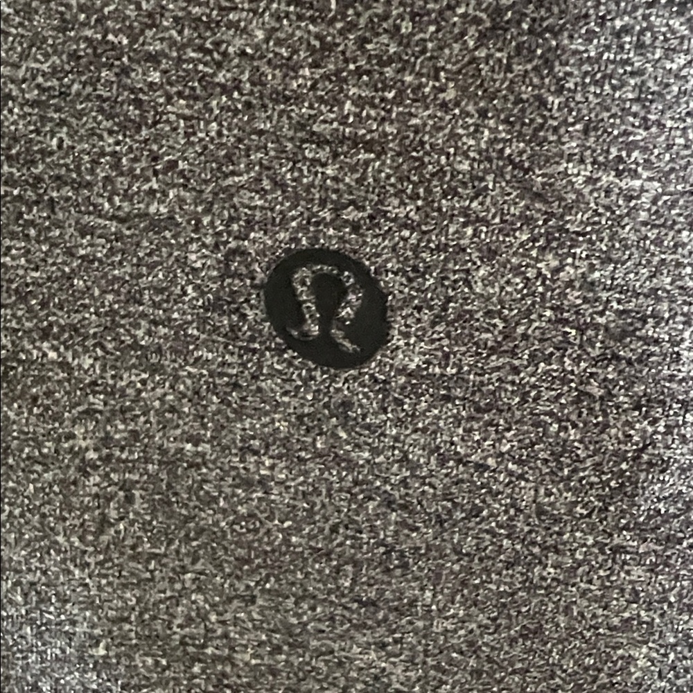 Lululemon On The Fly Pant 28" Heathered Gray Black Pull On Size 6 - Picture 8 of 9